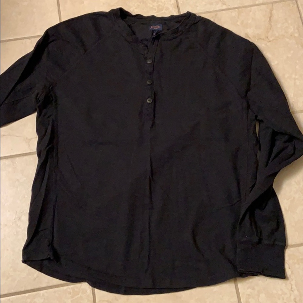 Black Henley - Russel Wilson’s Good Man Brand